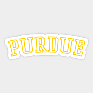 Purdue Sticker